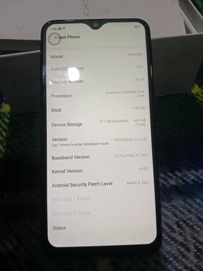 OPPO A7