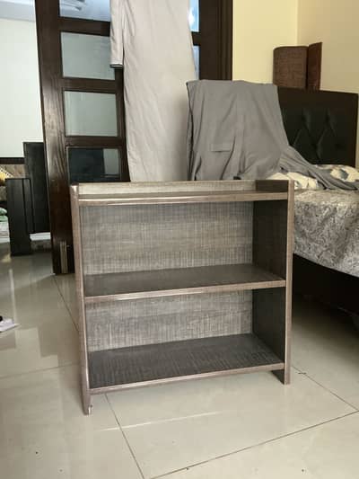 Compact Wooden Bookshelf | 3-Tier Storage Rack | Good Condition