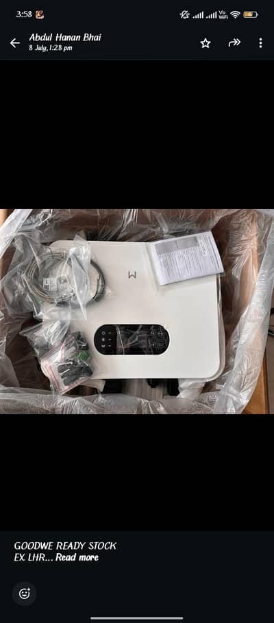 Goodwe 6 KW hybrid inverter ip66 SP contact on WhatsApp 033-900-54-869