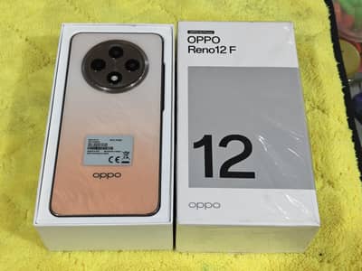 Oppo reno 12f 8+8/256gb with full box