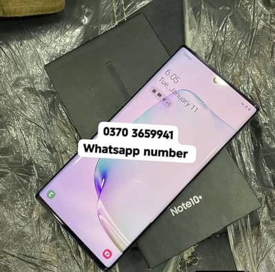 Samsung Galaxy Note 10 Plus pta approved 256GB