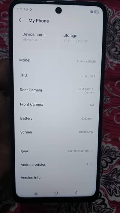 Infinix Note 30