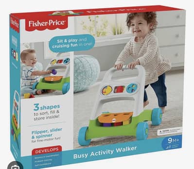 Baby activity walker of fisher price | Imported walker