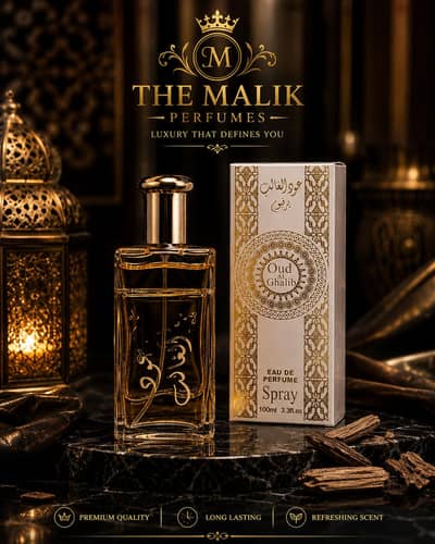 OUD AL GHALIB EAU DRE PERFUME SPRAY 100ML PRIMIUM ARABIC PERFUME MALIK