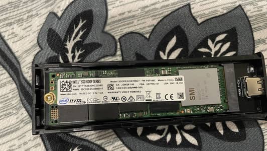 Intel Nvme Ssd 256 GB