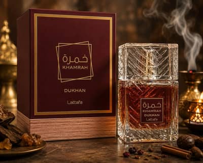 Lattafa Khamrah Dukhan Perfume EDP 100ml – Brand New
