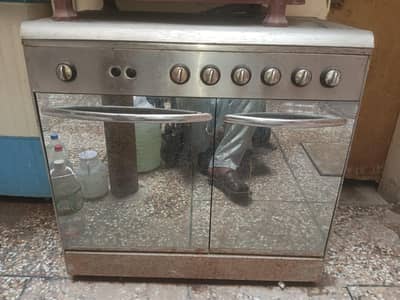 5 Burners Cooking Range Fully Working
