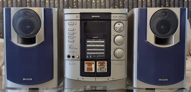 Aiwa Sound System Speakers