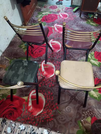 iron chairs