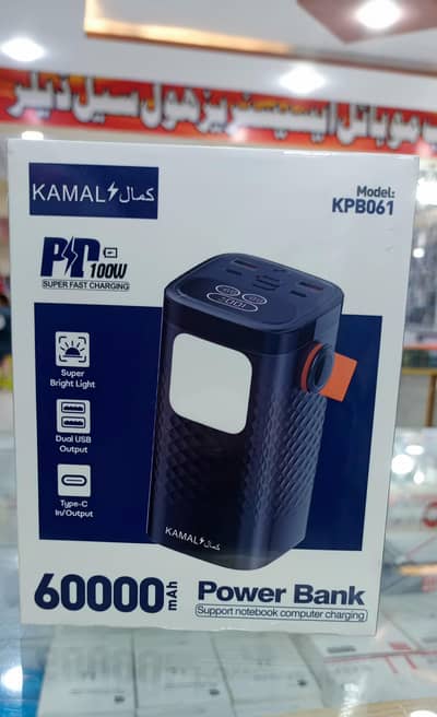 60000 mah power Bank roginal