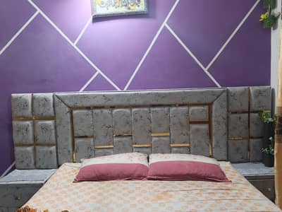 new bed without mattress for sale urgent