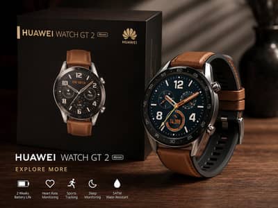 Huawei Watch GT 2 46mm Black Strap