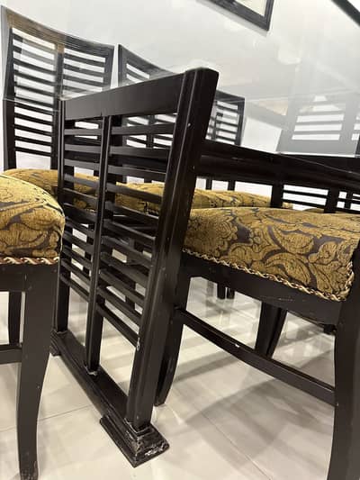 8 chairs dining table