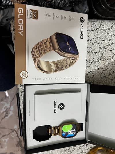 Zero lifestyle GLORY watch just 1 month used no scratch like brand new