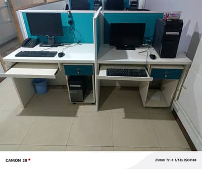 Office Table 4 I Office Workstation 4 Sitting I Office Computer Table