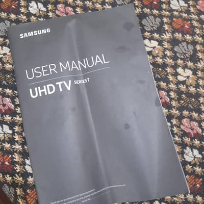 Samsung 7 service Ru7100 tv
