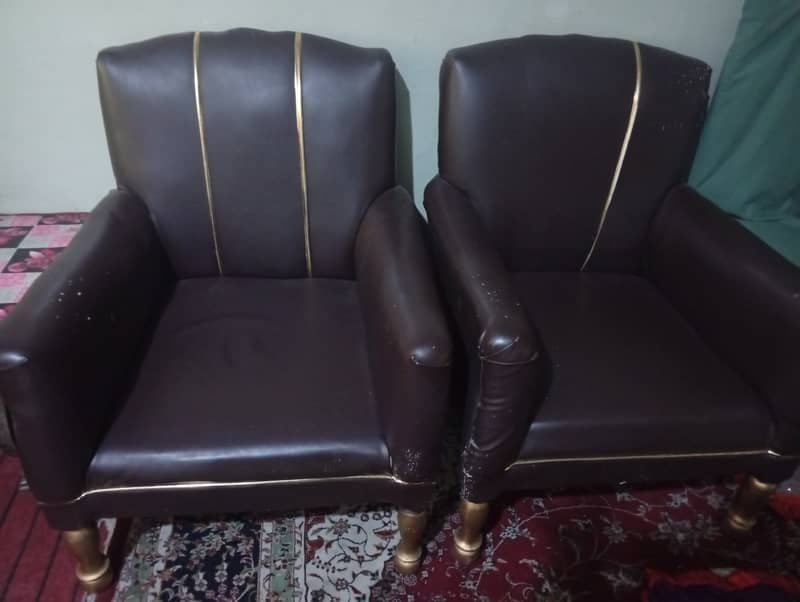 Sofa chair pair 0