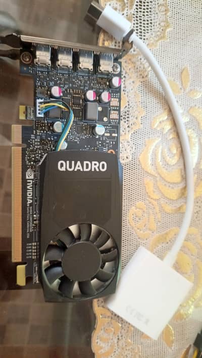 nvidia p620 2gb with connector good conditon