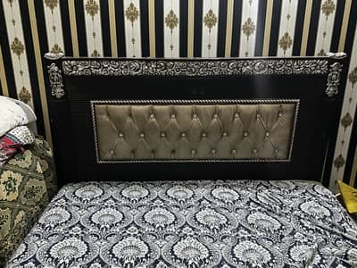 Bed set with sofa and dressing