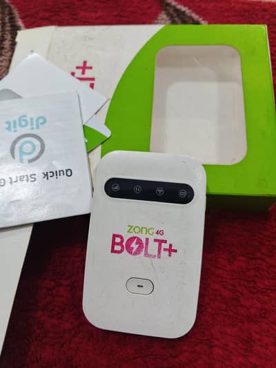 ZONG 4G BOLT+