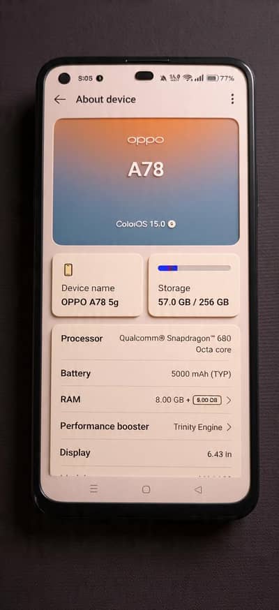 OPPO A78