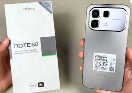 Infinix Note 60 box pack non active phone