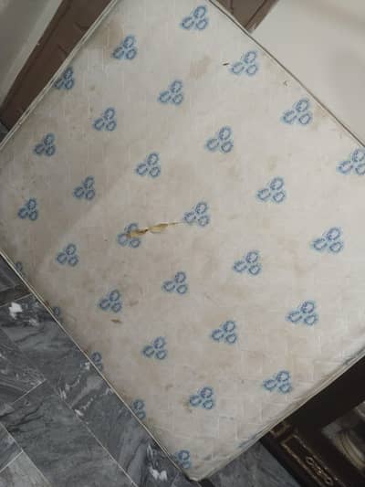 double bed used spring mattress for urgent sale