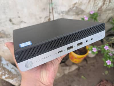 hp elitedesk 800 G3 | i5 7th |  8 GB | 128 nvme
