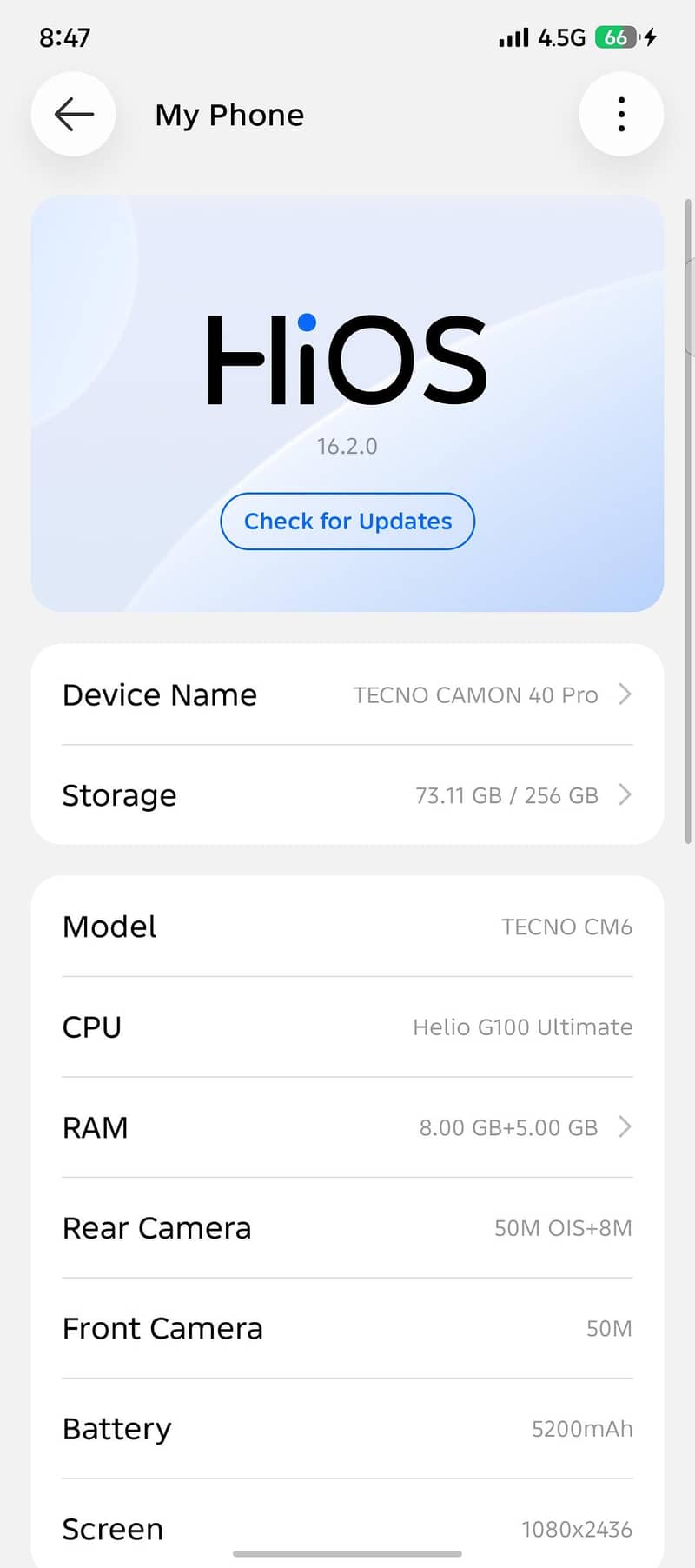 Tecno CAMON 40 Pro 0
