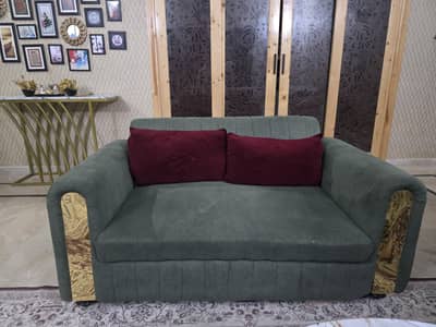 L sofa set with two seater sofa