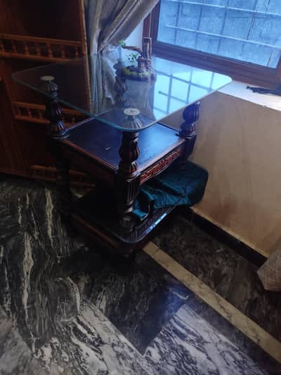 3 piece table glass set