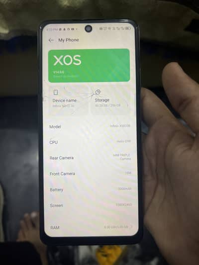 Infinix Note 30 16 Ram 256GB Exchange Possible