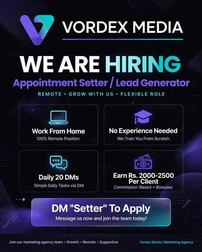 Appointment setter/lead generation