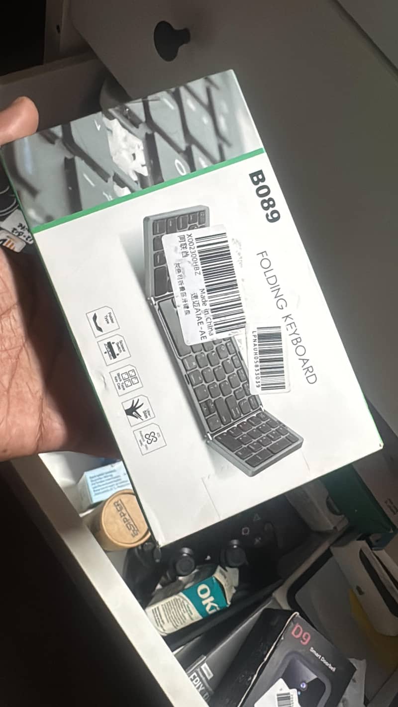 Wireless Bluetooth Foldable Keyboard 0