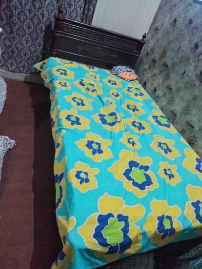 single bed with mattress for sale