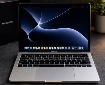 MacBook Pro 2017 with touchpad