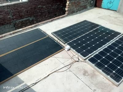 solar panels 150 Watt 5 plates and frames