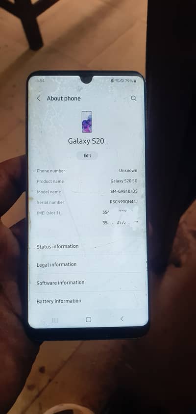 Samsung Mobile S20
