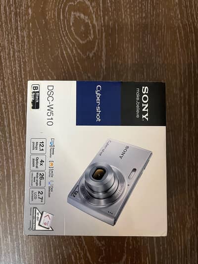 Sony Digital Point and Shoot Vintage Camera DSC-W510