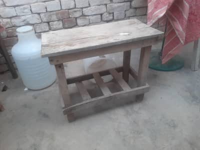 wooden stool