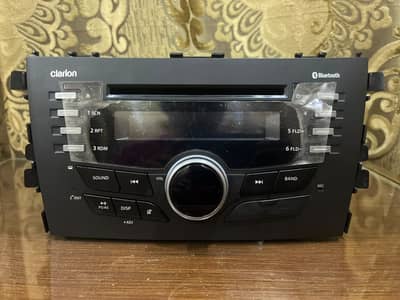 Suzuki Cultus Original Clarion MP3/CD Player with Built-in Bluetooth