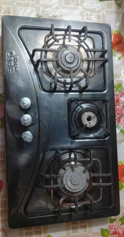 3 burner stove