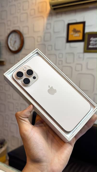 iPhone 16 pro max 256 Jv