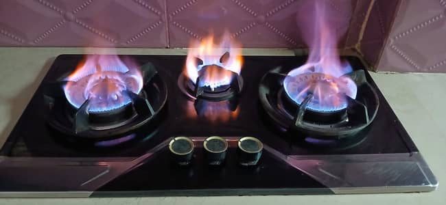 3 Burner Stove Slightly Used