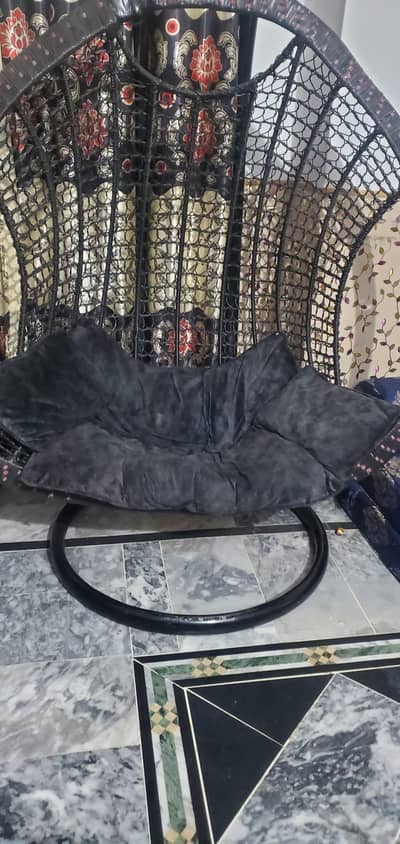 double swing chair