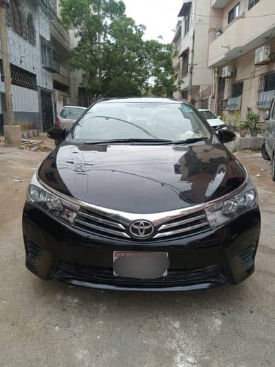 Toyota Corolla GLI 2015 Black Manual