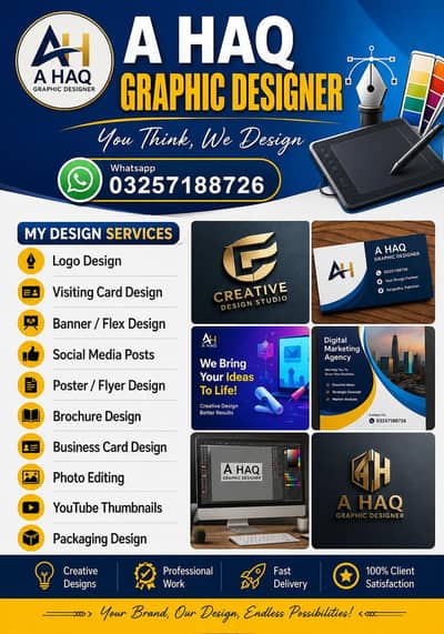 Graphic Designer | Logo & Visiting Card Design