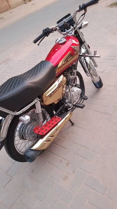 Honda CG 125 self golden lush