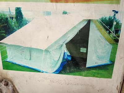 13×21 tent water proof and 13/ 18 water proof tent with steel poll