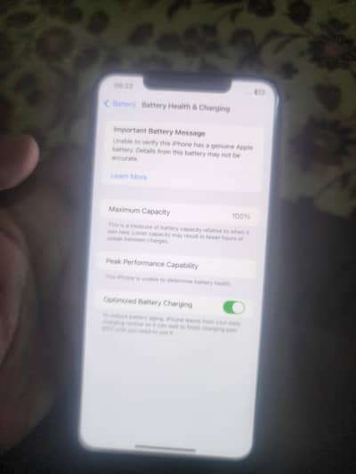 Apple iPhone XS Max pta approved total genuine